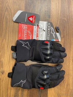 Pánské moto rukavice Alpinestars bogota drystar xf černe