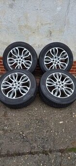 Alu kola R20, 5x120, Range Rover, zimní pneu 255/55