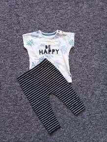 Set tričko kr. rukáv a leginy vel. 80