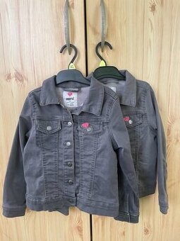 Dívčí riflová bunda, vel 122