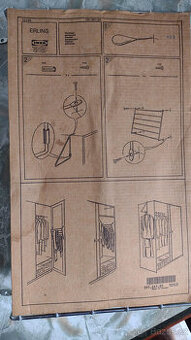 Věšák na kravaty Ikea Erling