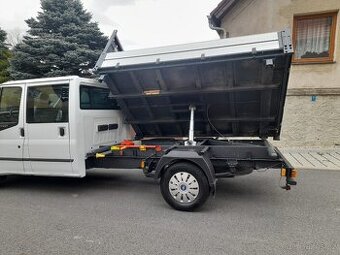 Ford Transit 2.4 TDCI 103 KW 7 místný, 3 stranný sklápěč
