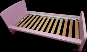 Dětská postel Mammut (Ikea) - růžová