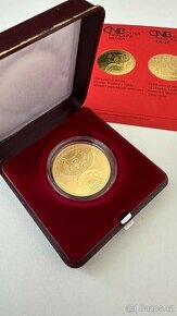 Zlatá mince 5000 Kč 2023 Hradec Králové proof - 1