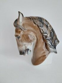 Starožitné párové figury - hlavy koně - ROSENTHAL