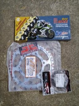 nová řetězová sada Yamaha FZ1/R1/FJ/XJR