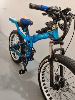 Fatbike skládací elektrokolo