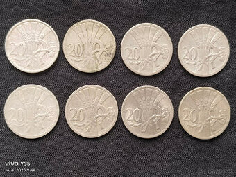 8x 20 hal 1921, 22, 24, 26, 27, 28, 37, 38 - 1