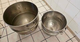 Nerezové kotlíky gastro do robota - 1