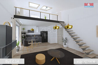 Prodej bytu 3+kk, 87 m², Žleby