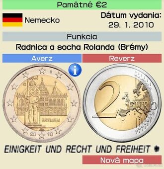 Predám Nemecké proff mince