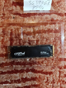 NVME 1TB CRUCIAL P3 PLUS - ČTENÍ 5000MB/S