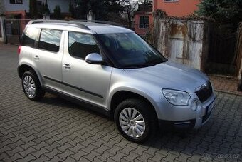 Škoda Yeti 2.0TDi 81kw/2010/4x4/klima/ČR