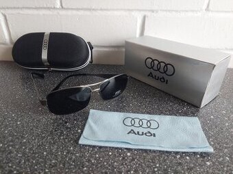 Brýle AUDI stříbrné obroučky + Krabička a přísluš. - 1