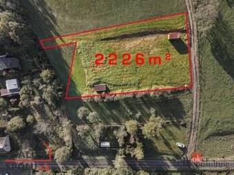 Prodej, pozemky/bydlení, 2226 m2, Staré Heřminovy, Bruntál [