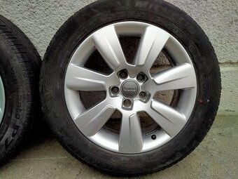 Alu kola originál Audi, 7J x r17, 5x112, ET 34, Letní pneu