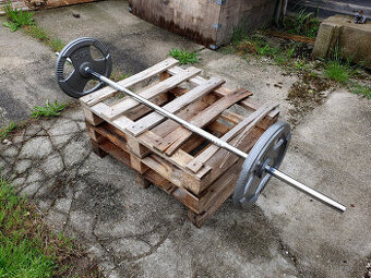 bench činka 40kg (nová) - 1