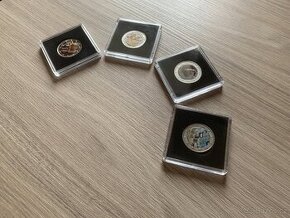 Mince 2 Eur Národní poklady - set 4x mince