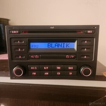 VW RCD-200 MP3 CD AUTORADIO GOLF PASSAT