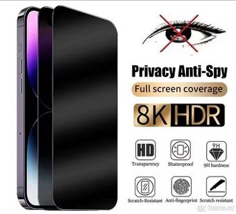 Matné ochrané sklo na všechny iPhone