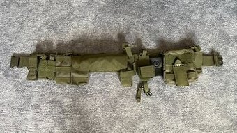 Taktický opasek - olive - plná výbava