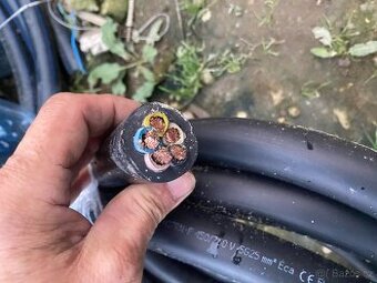 KABEL Gumový měděný 5x25 označení H07RN-F 5G25 - 1