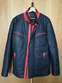 Zateplená kožená bunda Velox, vel. L