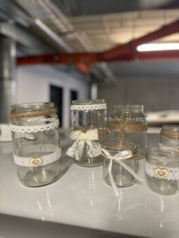 Svatba - Svatební sklenice na svíčky