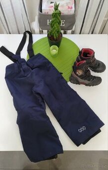 Oteplováky 98 + zimní boty GEOX 27