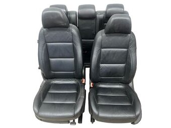 Sedačky černá kůže VW Tiguan 5N Sport r.v. 2008
