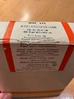 Fotopapír ORWO 10,5x14,8mm