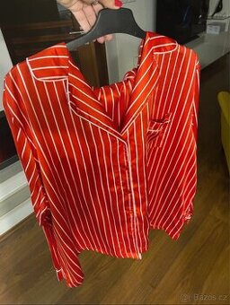 Pyžamo, domácí saténový komplet vel.22/5xl