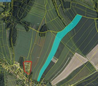 Pozemky 81 474 m2 ( jsou za Sportklubem Hvozd)