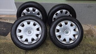 Škoda Octavia 2 zimní sada kol Barum 195/65 R15