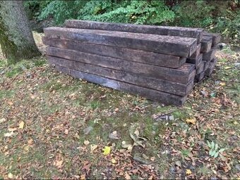 Prodám dřevěné pražce