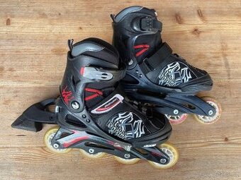 Nastavitelné in-line brusle vel. 32-35