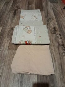 Povleceni a natahovaci prosteradlo do detske postylky