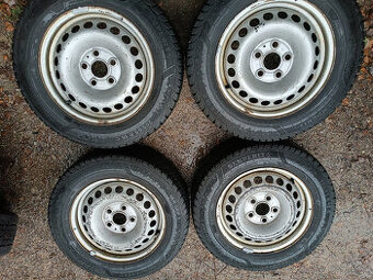 VW T5 T6 - disky 6,5x16 et51 + zimní 205/65/16C DOT2024