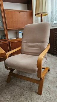 2 křesla + taburetka