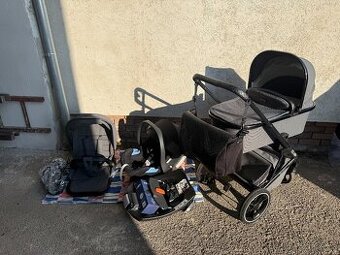 Trojkombinace kočárek Moon Style Chrome Edition