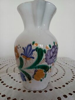 STAROŽITNÝ DŽBÁN - RUČNĚ MALOVANÝ, MAJOLIKA