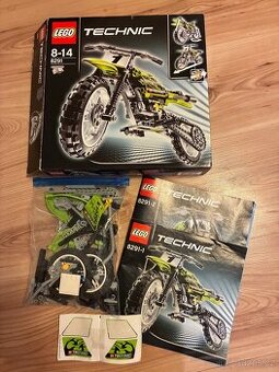 Lego Technic 8291 sportovní motorka (model 2v1)