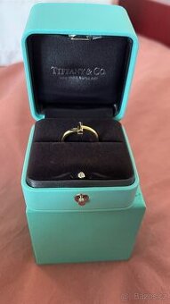 Prodám luxusní originální prsten Tiffany & Co T1 ze žlutého