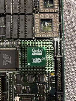 Plně funkční single deska 486DX2,8MB RAM + ISA BACKPLATE