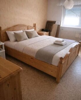 Rustikální ložnicová sestava z borovice,6512