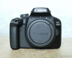 Nová digitální zrcadlovka Canon EOS 4000 D.