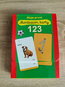 Montessori karty 123 čísla (22.3 Nová cena)