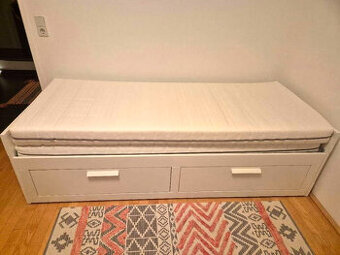 Rozkladací postel Brimnes Ikea 2matrace Malvik prodáno