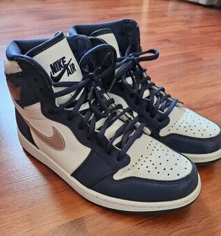 Air Jordan 1 High Midnight Blue 40.5 velikost 100% replika