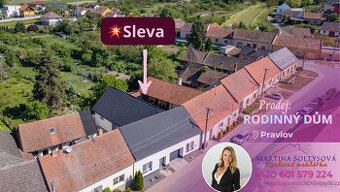 Prodej, Rodinný dům, pozemek 342 m2, Pravlov